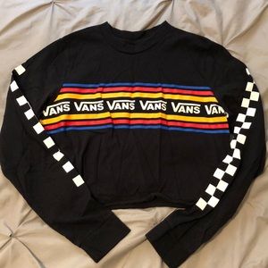 Vans women’s crop top size medium